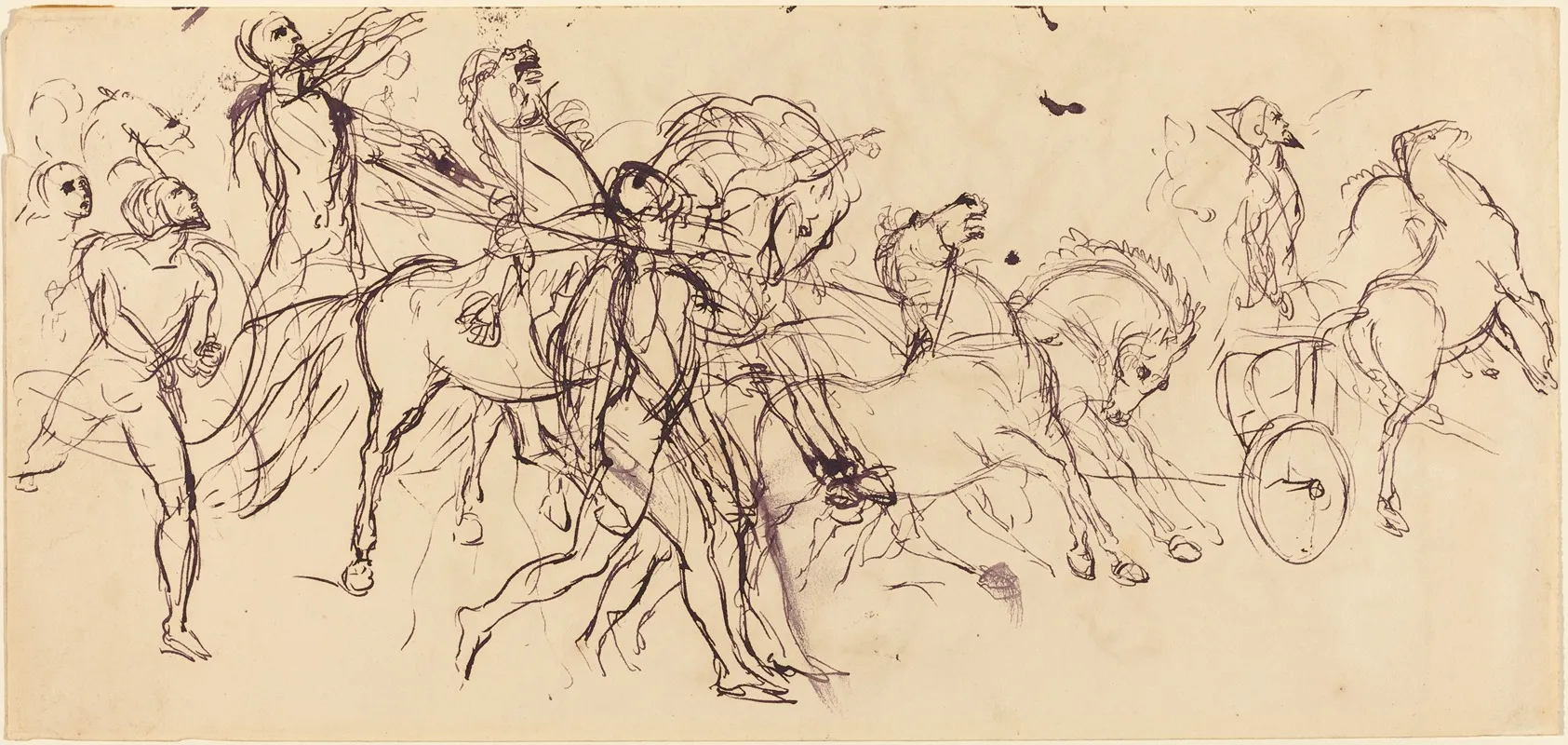 Charioteers Recto And Verso