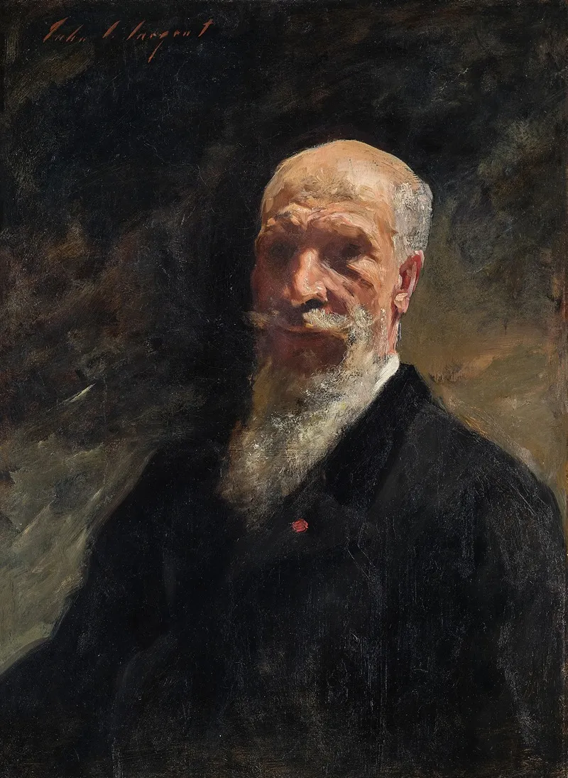 Charles Edmond by John Singer Sargent - Canvas Print