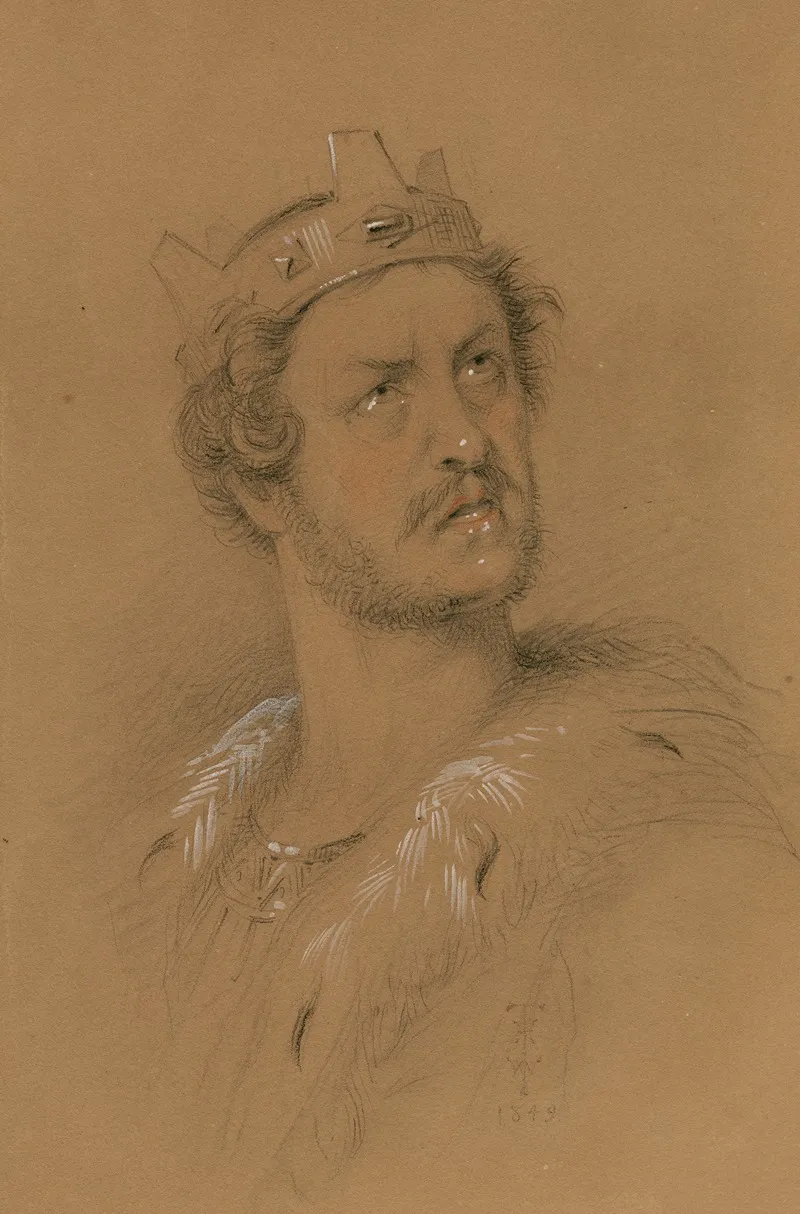 Charles Macready As Lear