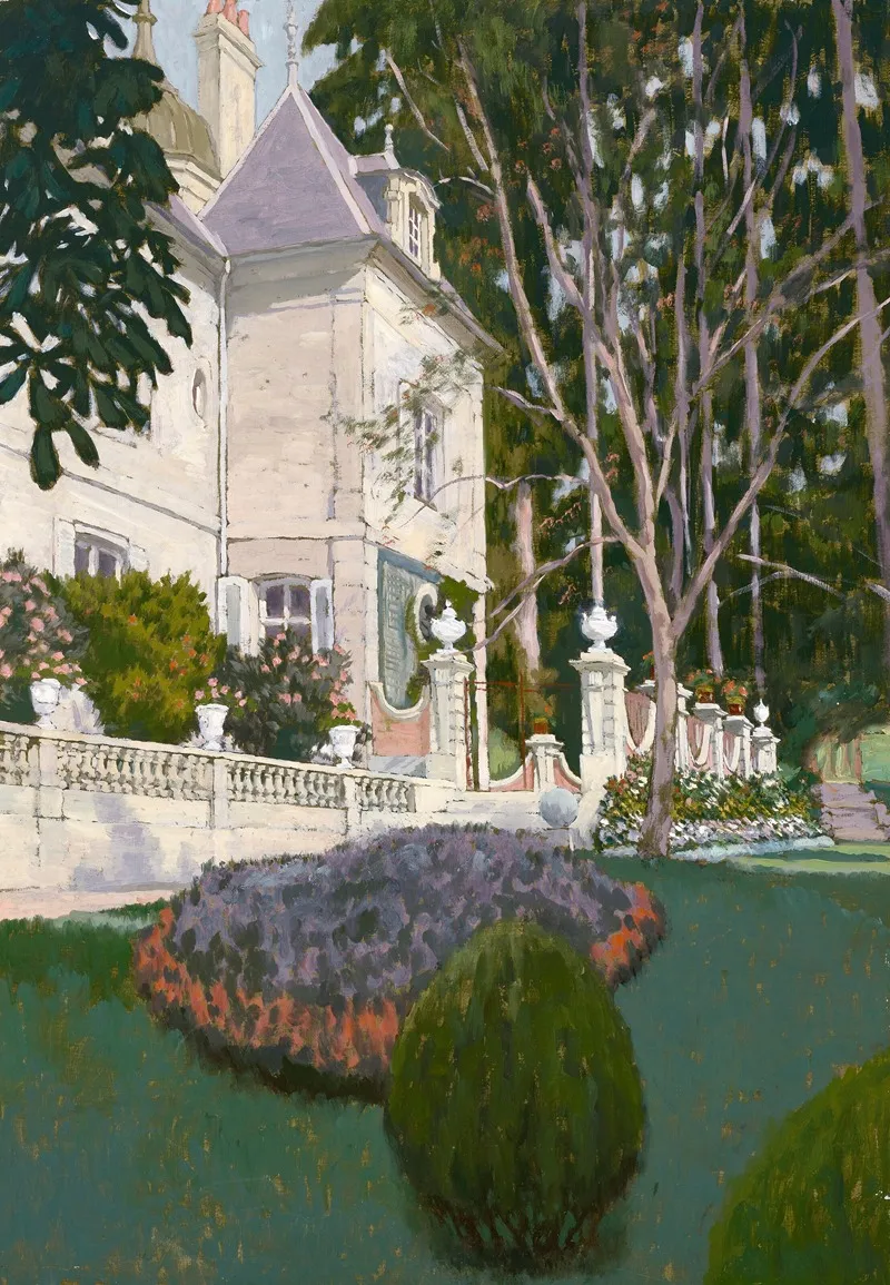 Chateau De Buillon 2 by James Tissot - Canvas Print
