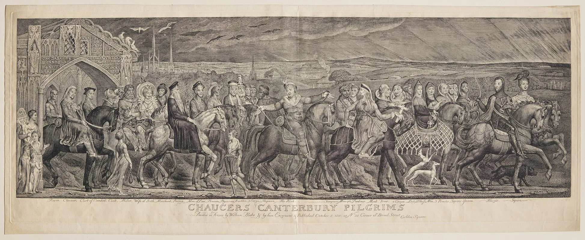 Chaucers Canterbury Pilgrims