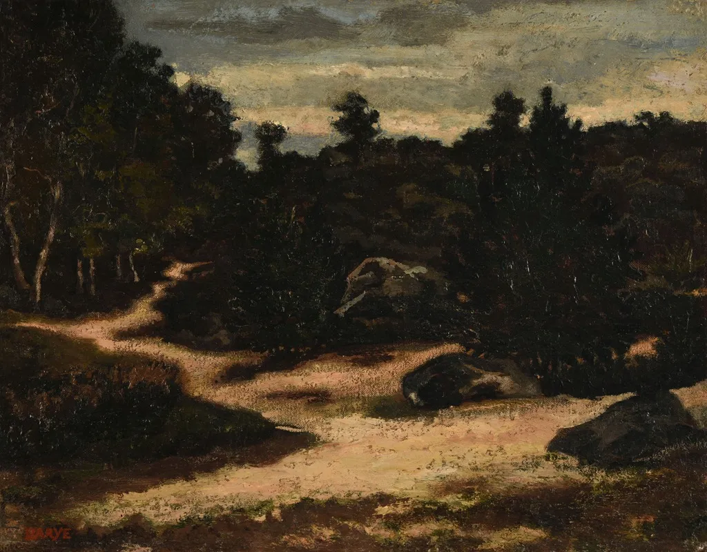 Chemin Sableux En Foret De Fontainebleau