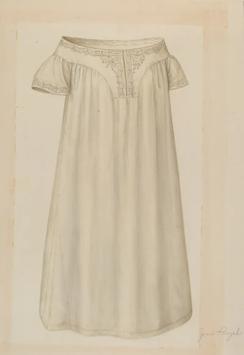 Chemise 8 by Jean Peszel - Canvas Print