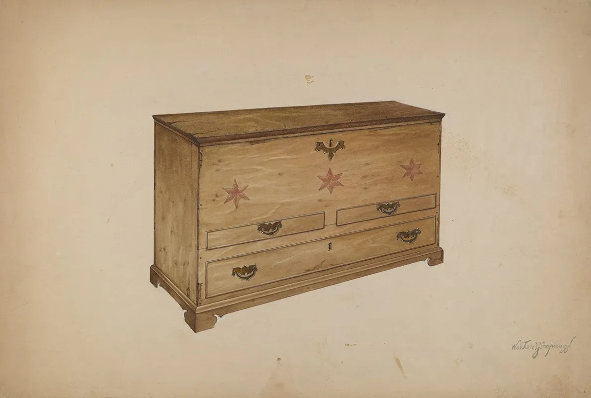Chest With Drawers 3