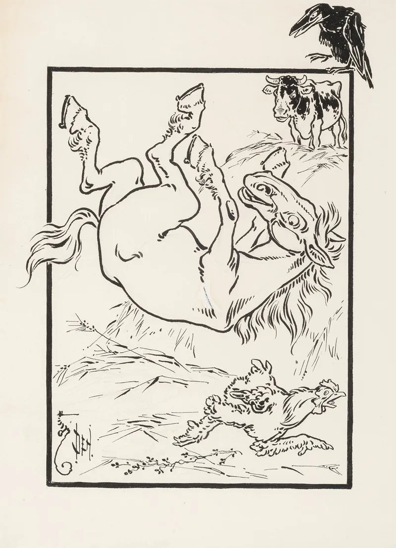 Chicken And The Horse