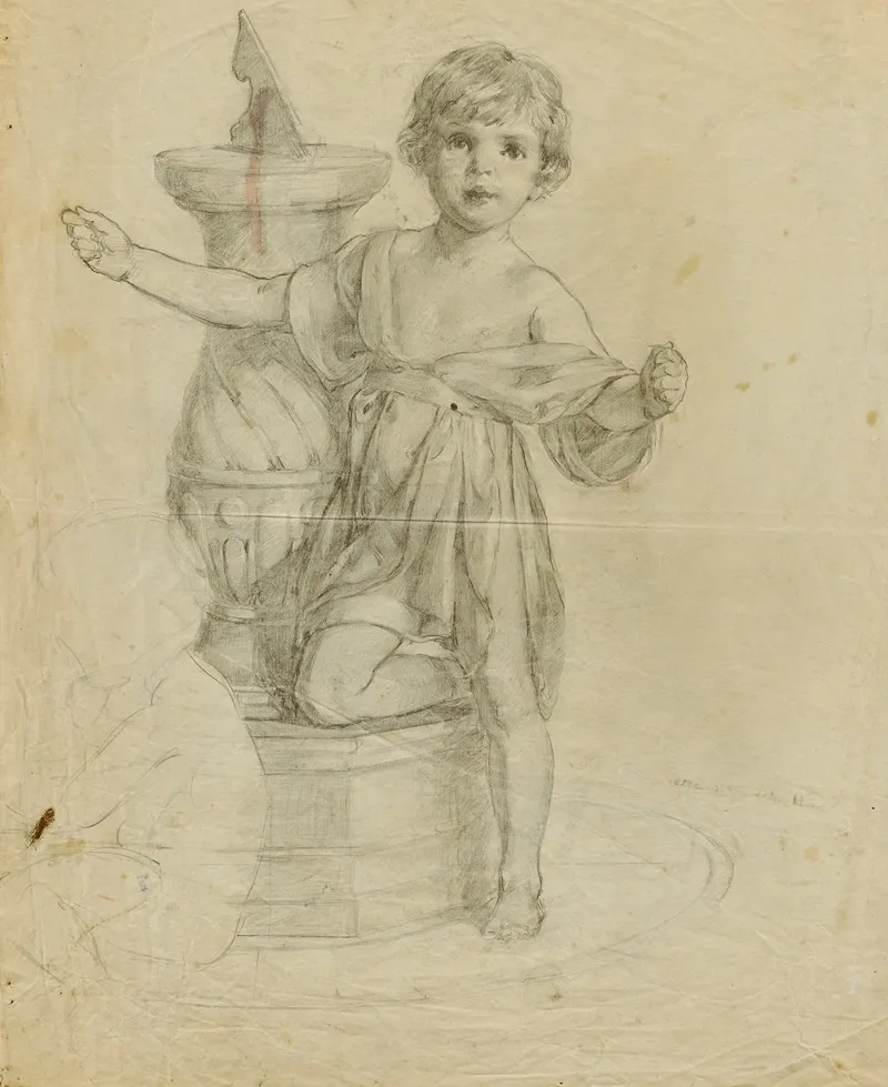 Child With Sun Dial