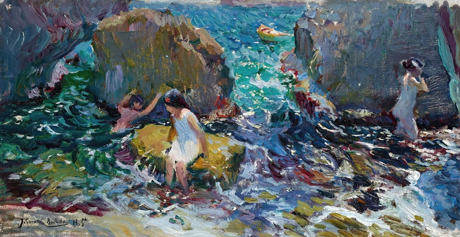Children On The Shore Javea