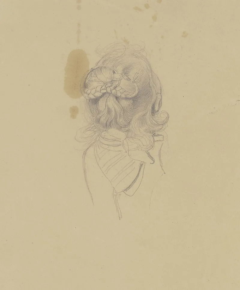 Childs Head From Behind