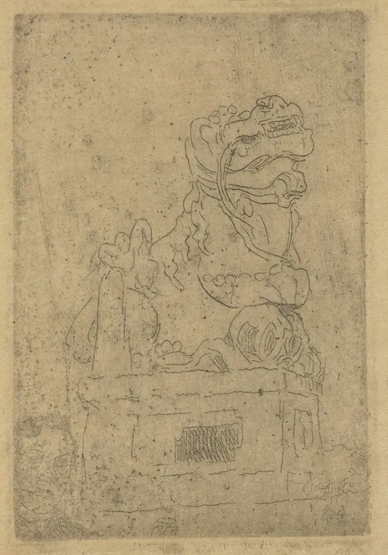 Chimaera 2 by James Ensor - Canvas Print