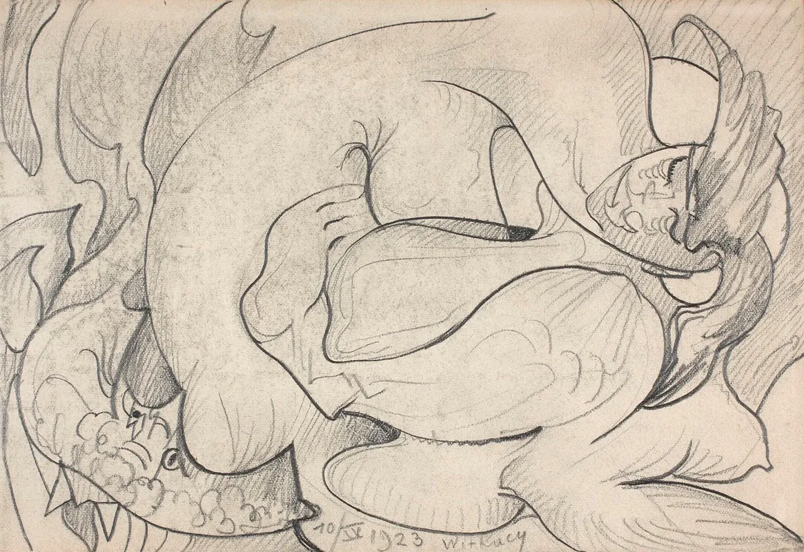 Chimera by Stanisław Ignacy Witkiewicz - Canvas Print