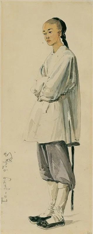 Chinese 2 by Joseph Selleny - Canvas Print