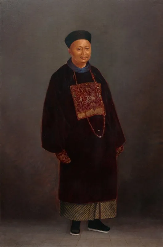 Chinese Mandarin by Antonio Zeno Shindler - Canvas Print