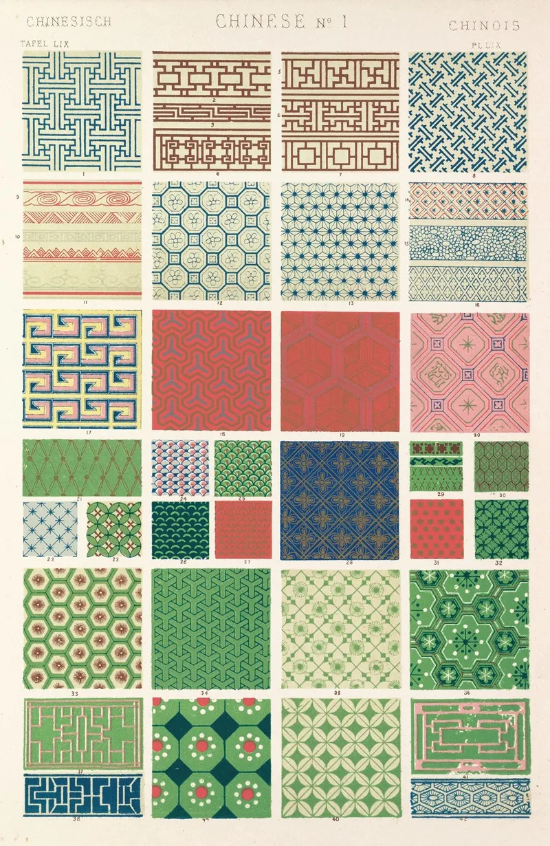 Chinese No 1 by Owen Jones - Canvas Print