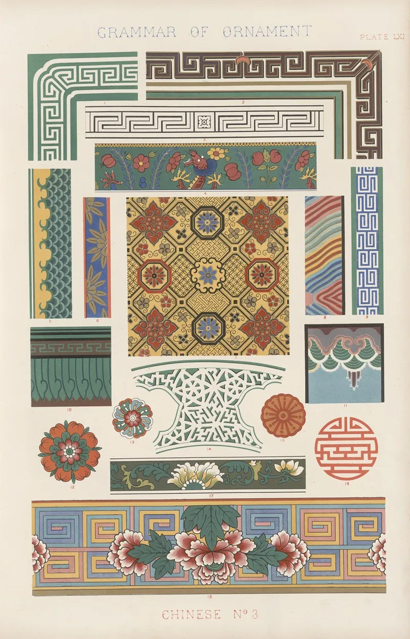 Chinese No 3 2 by Owen Jones - Canvas Print