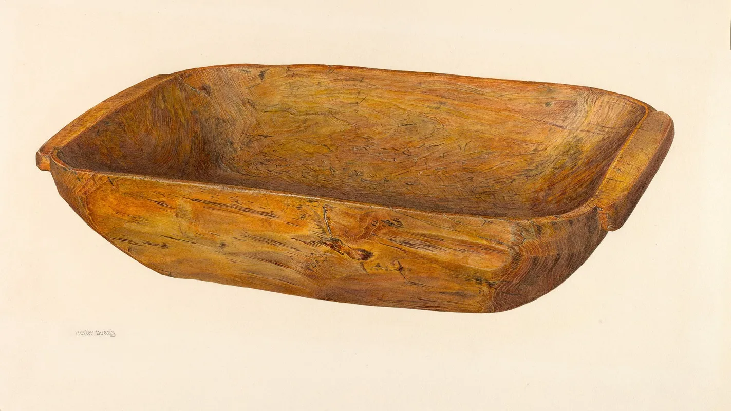 Chopping Bowl by Hester Duany - Canvas Print