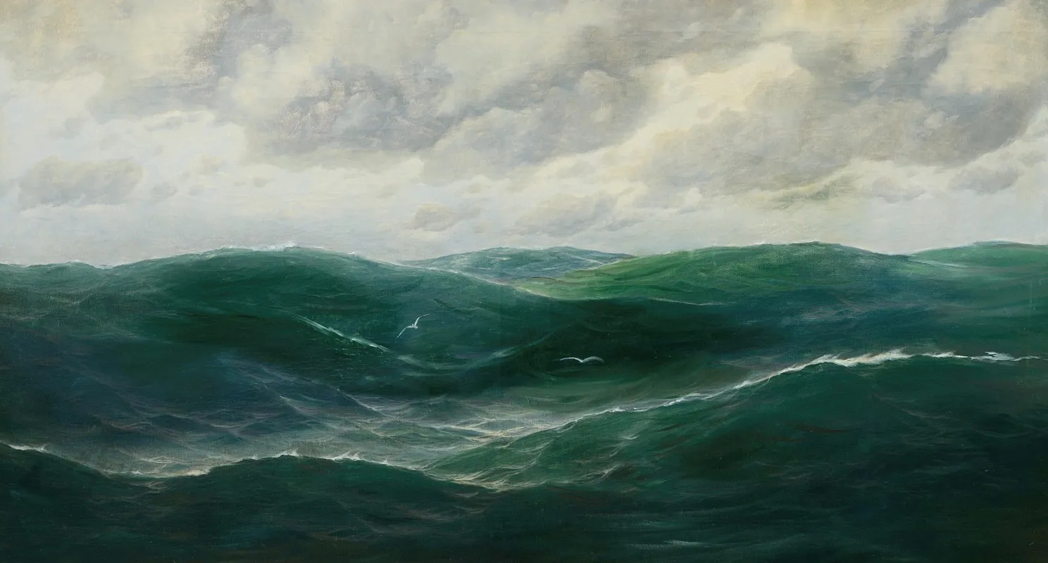 Choppy Seas by Max Jensen - Canvas Print