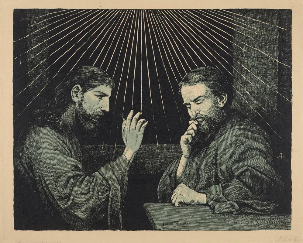 Christ And Nicodemus 5