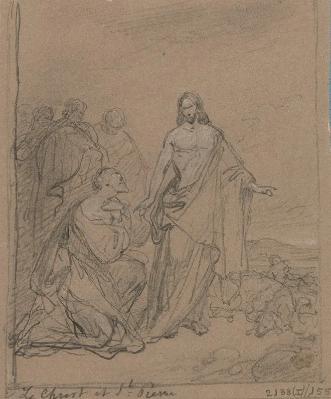 Christ And Saint Peter 2
