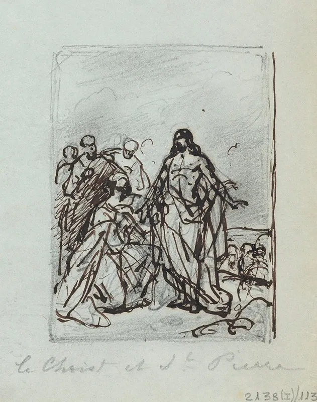 Christ And Saint Peter 3