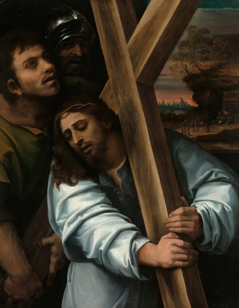 Christ Carrying The Cross 35