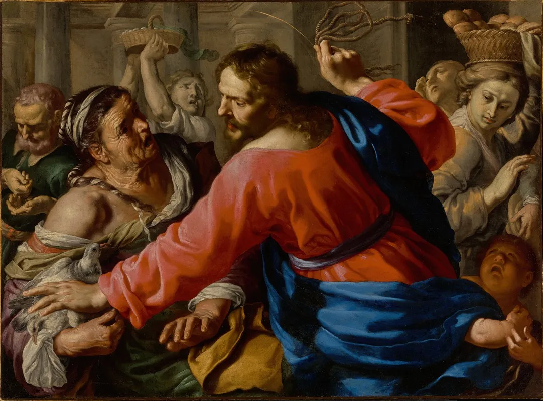 Christ Cleansing The Temple
