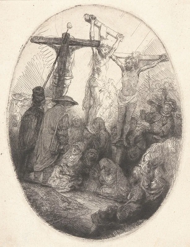 Christ Crucified Between The Two Thieves