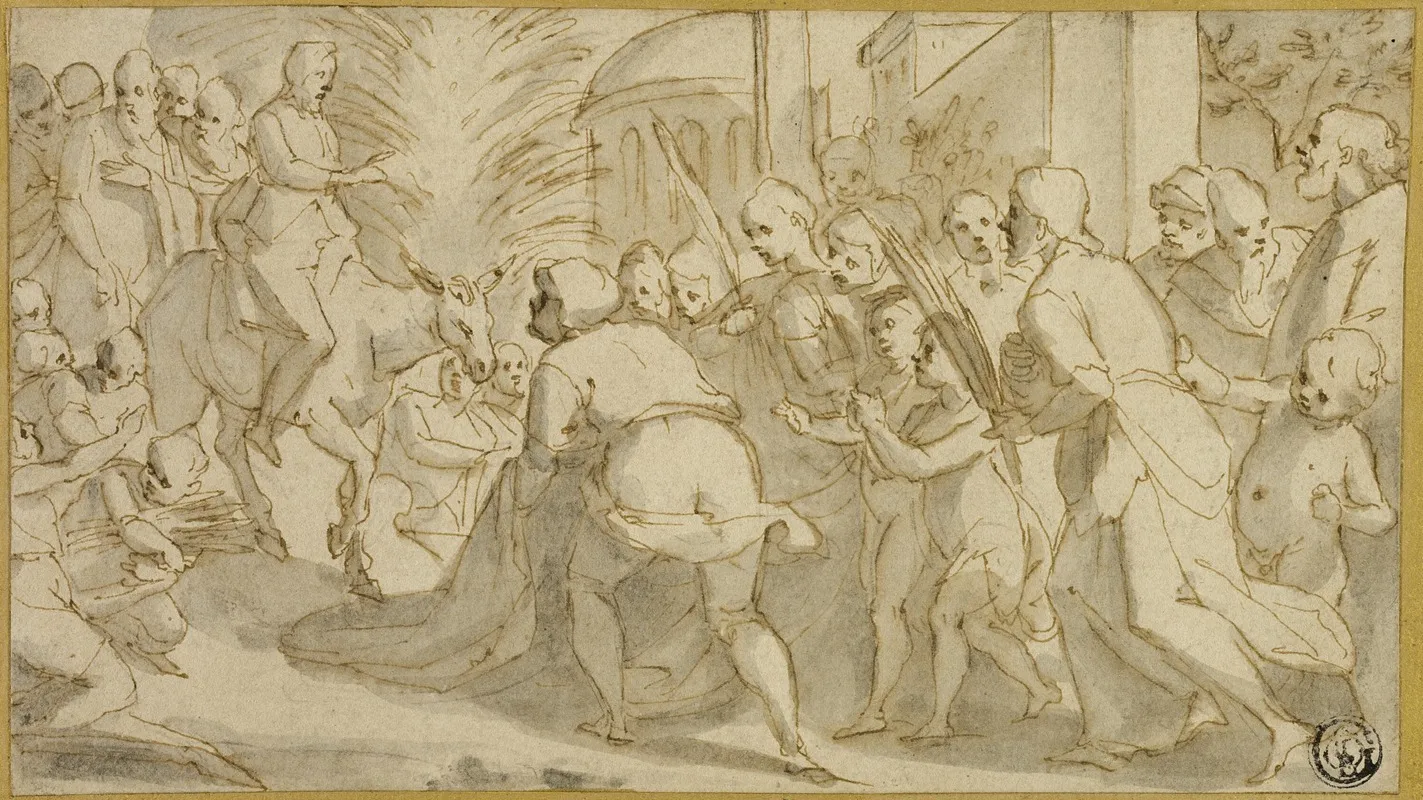 Christ Entering Jerusalem