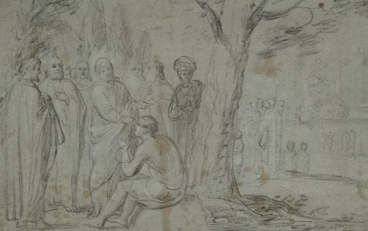 Christ Healing The Blind Man 3