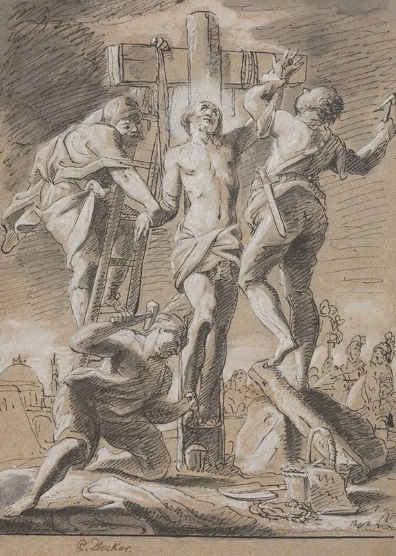 Christ Nailed On The Cross