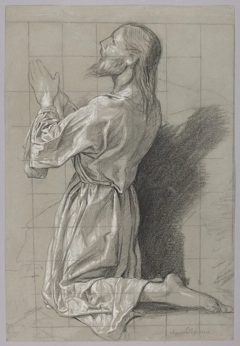Christ On The Mount Of Olives 8