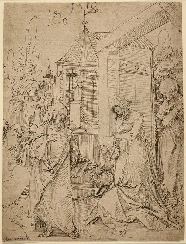 Christ Taking Leave Of His Mother 2