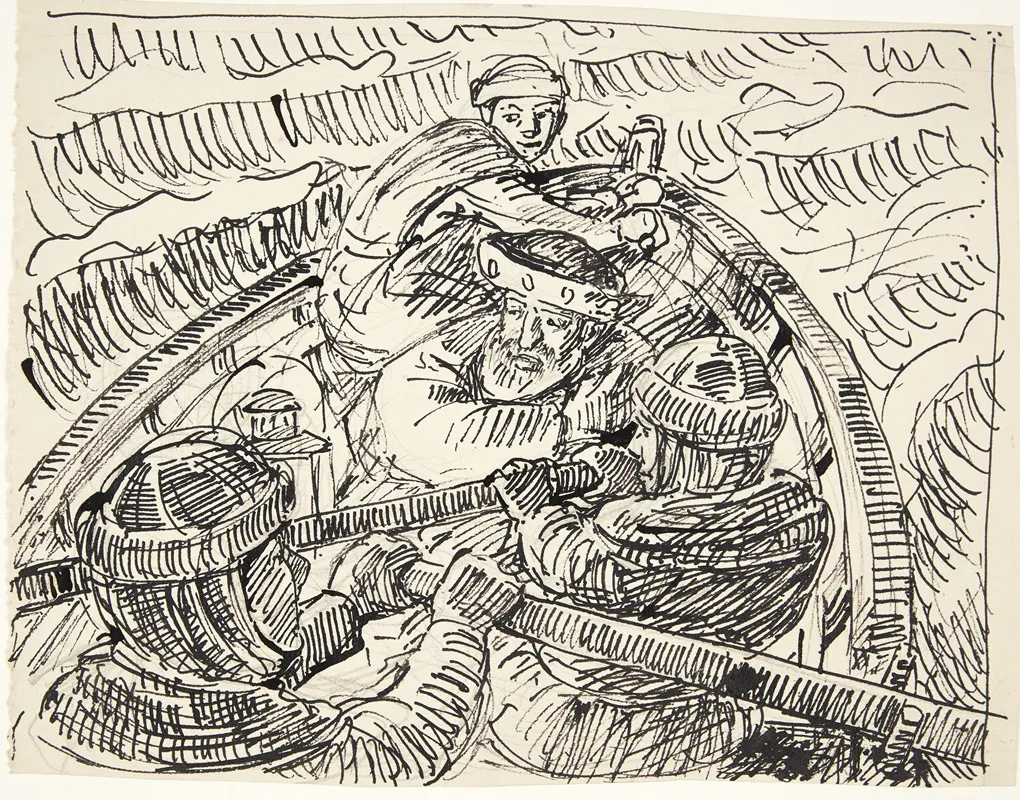 Christian Ii Faerges Over Lillebaelt