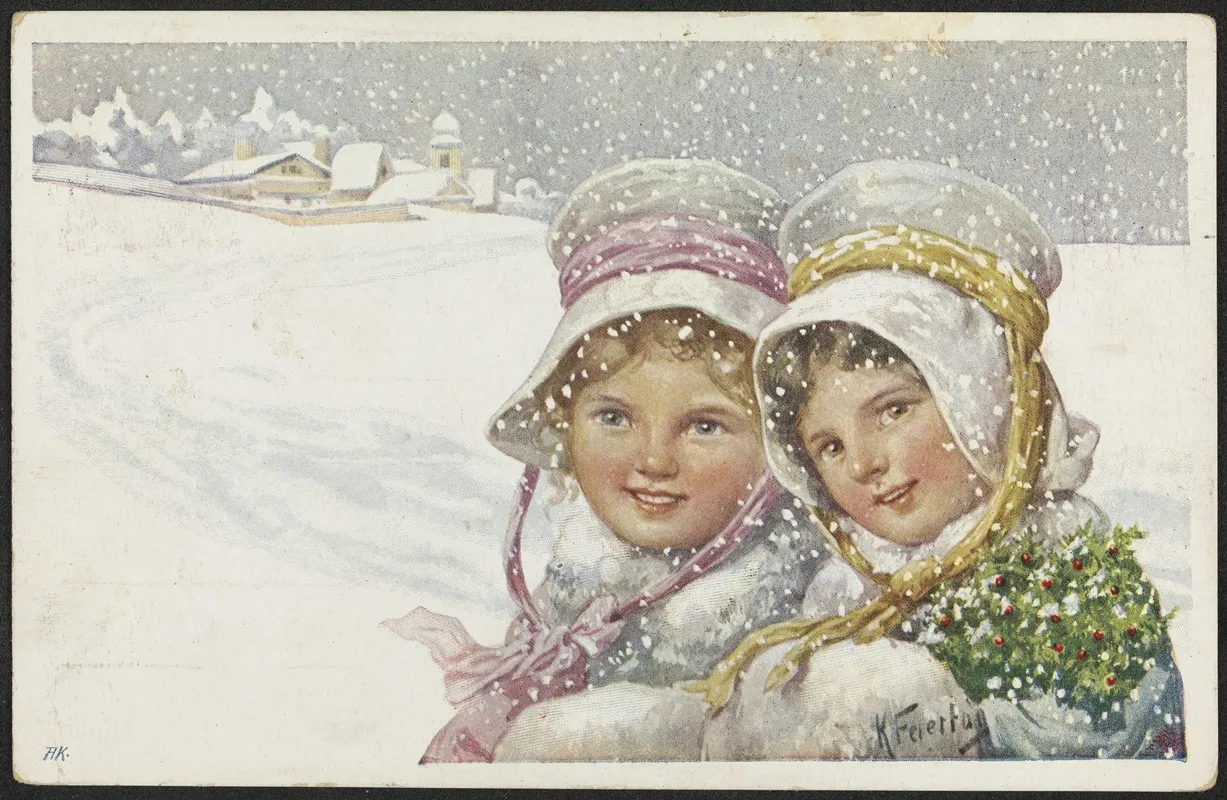 Christmas Card 57 by Karl Feiertag - Canvas Print