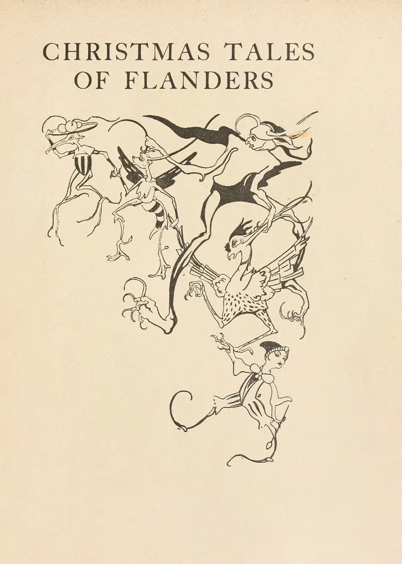 Christmas Tales Of Flanders by Jean de Bosschère - Canvas Print