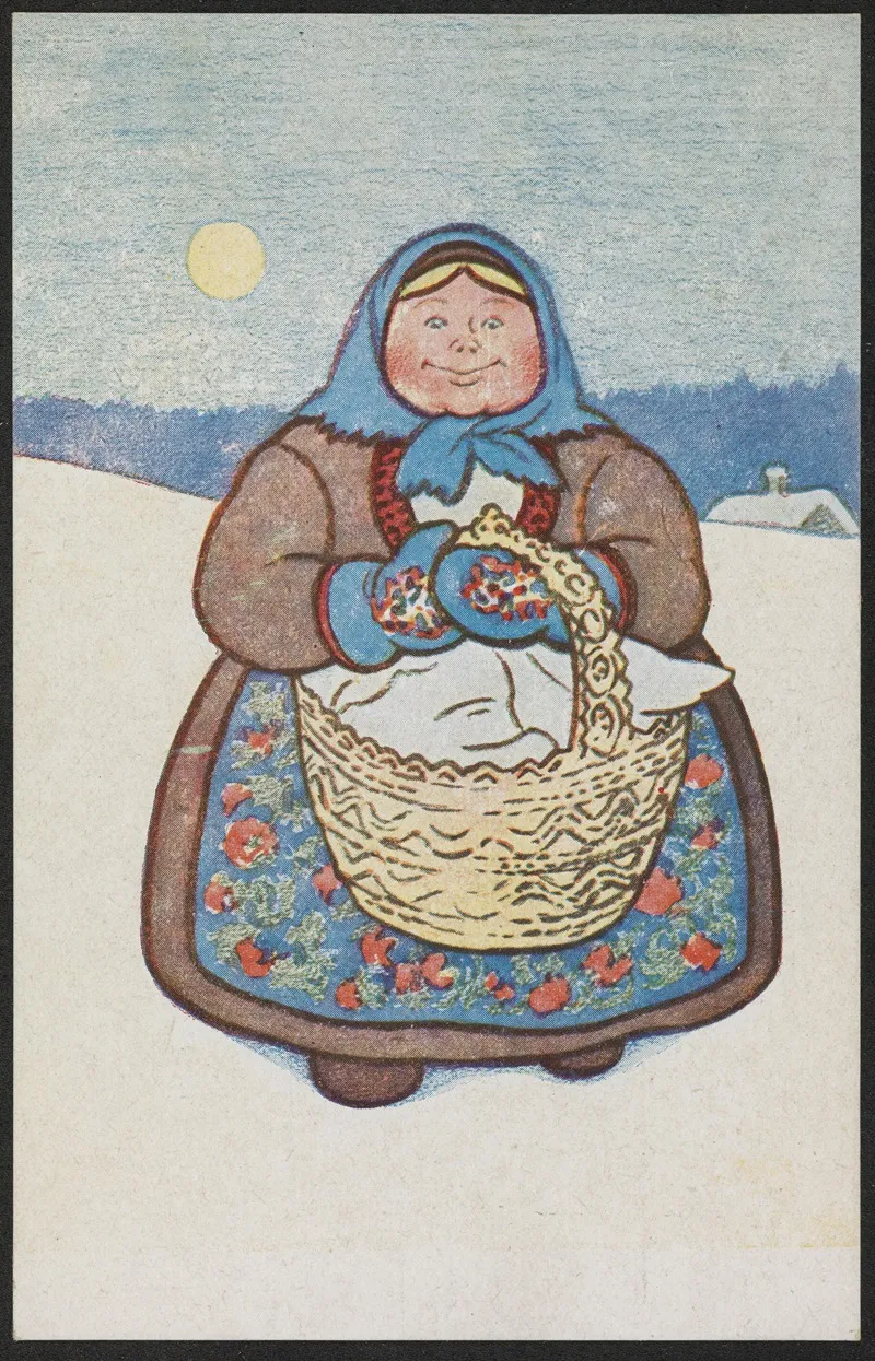 Christmas Wife by Theodor Kittelsen - Canvas Print