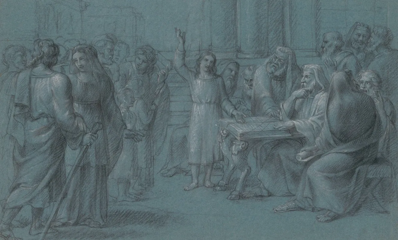 Christs Dispute With The Doctors 3