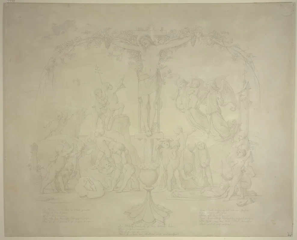 Christus Als Weinstock Geburt Leben Und Tod Mit Drei Strophen Von Clemens Brentano