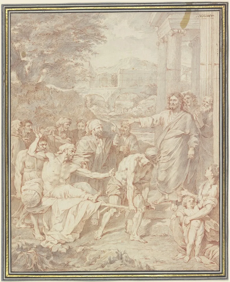 Christus Heilt Einen Lahmen