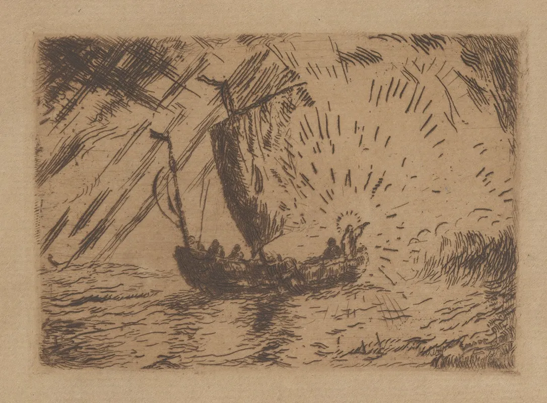 Christus In De Schuit