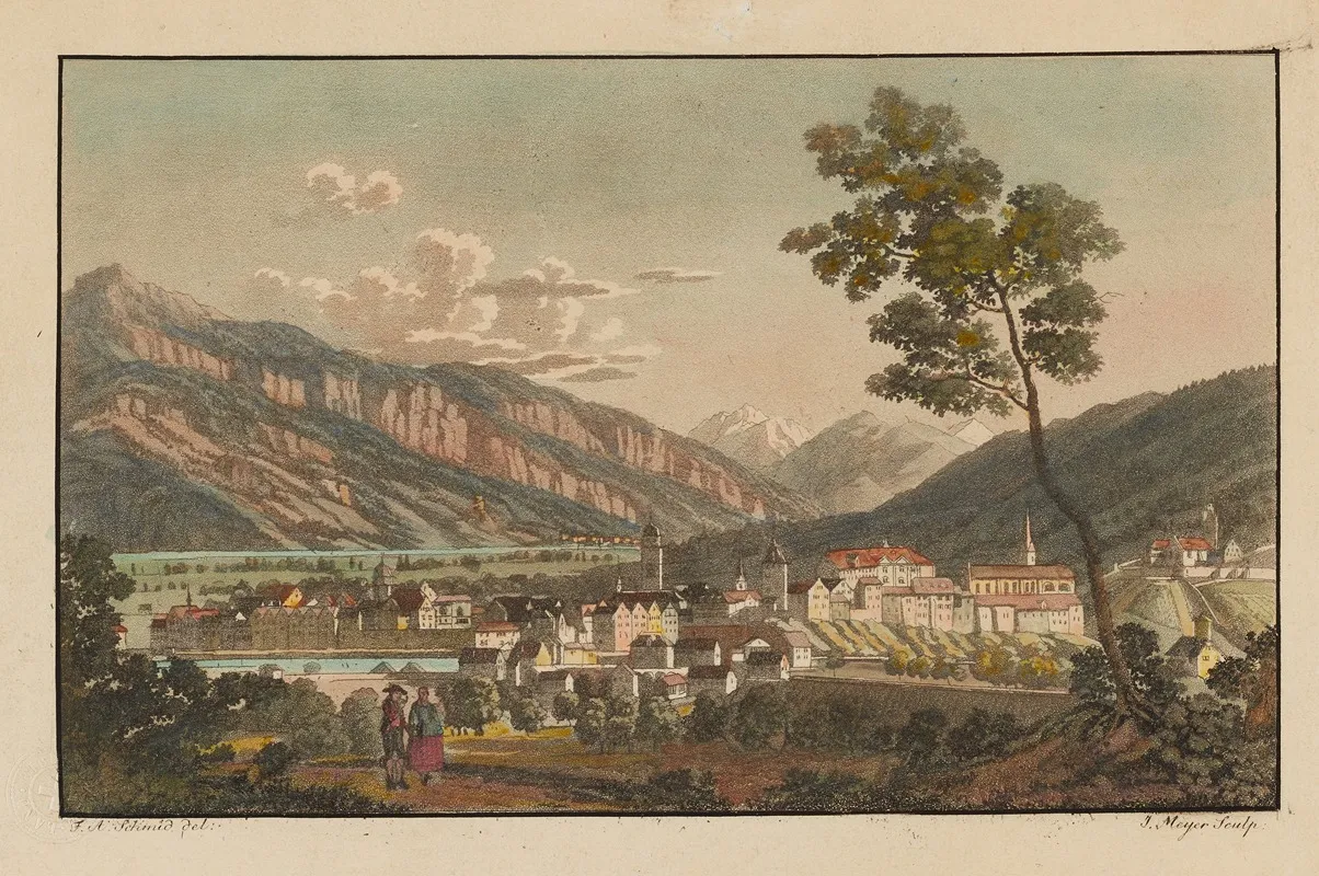 Chur by David Alois Schmid - Canvas Print