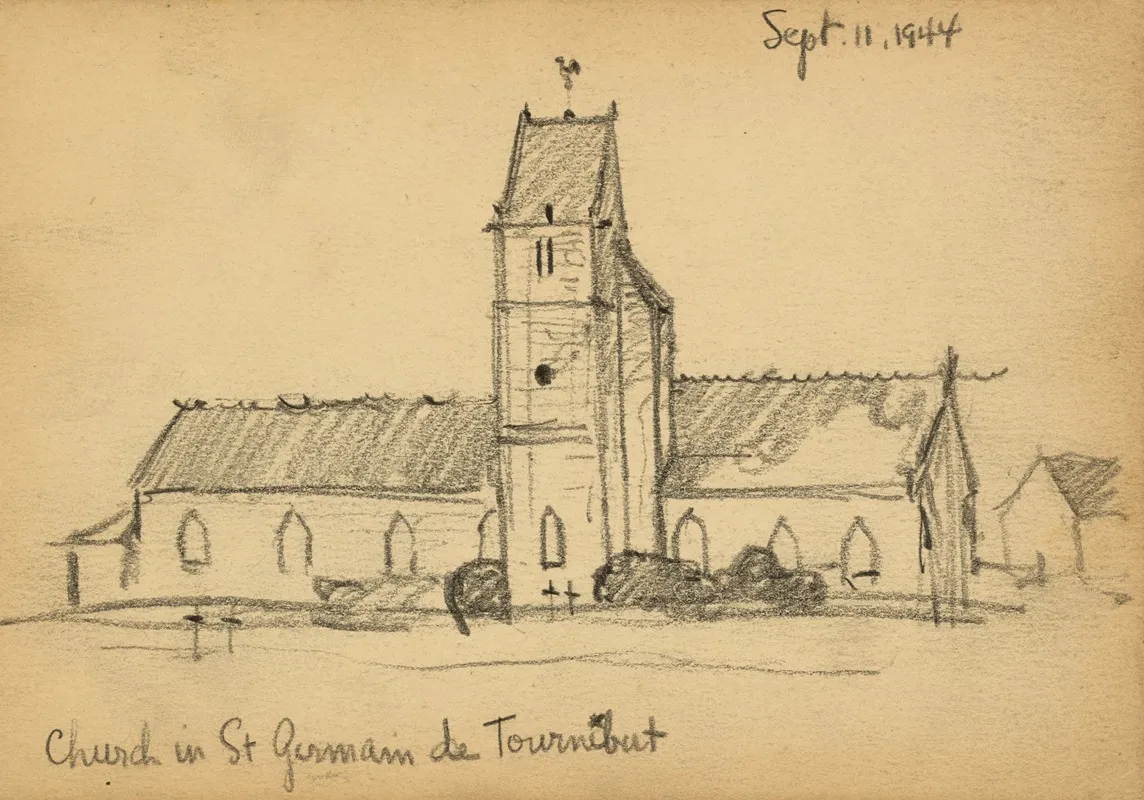 Church In St Germain De Tournebut