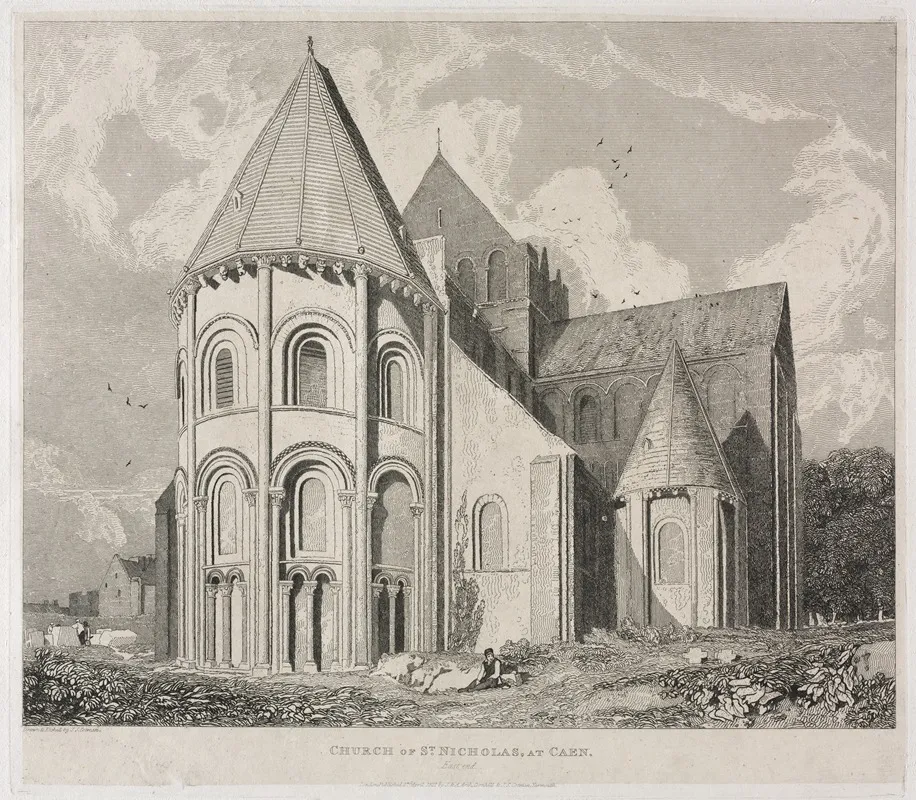 Church Of St Nicholas At Caen