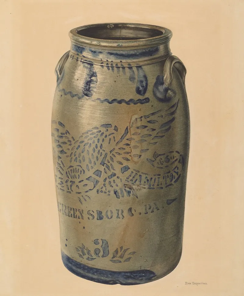 Churn 18 by John Tarantino - Canvas Print