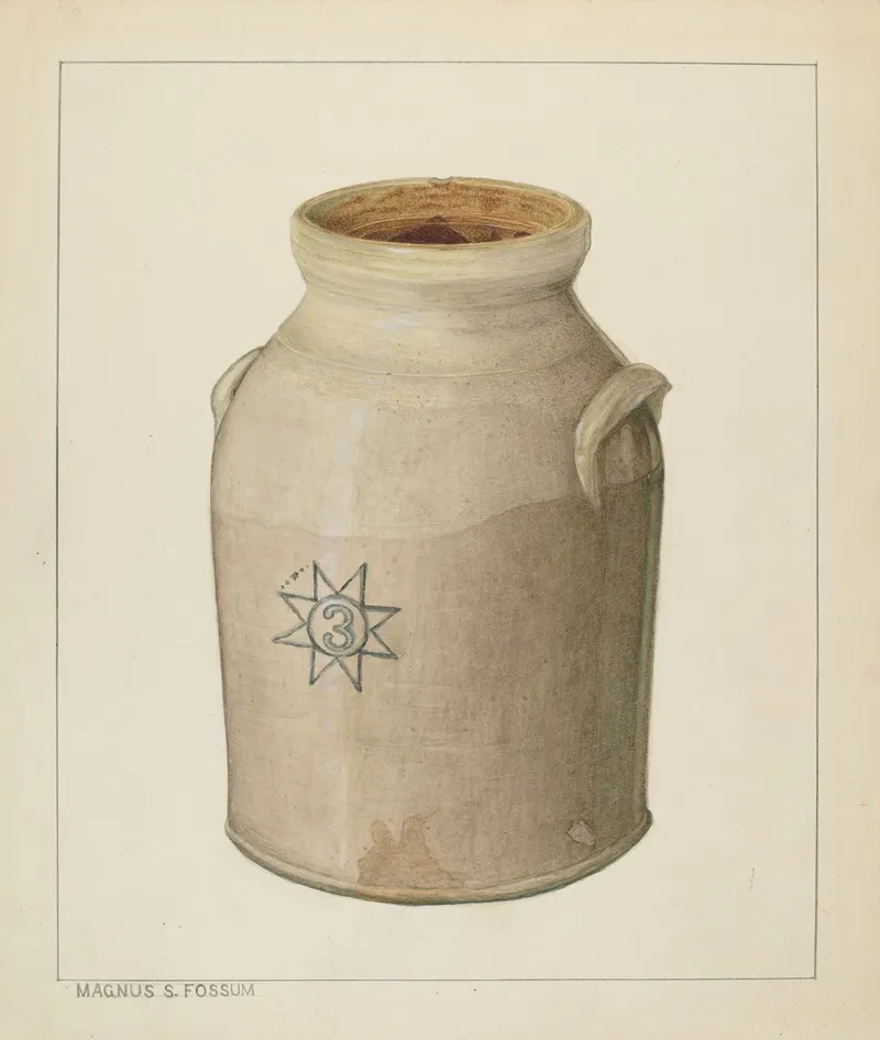 Churn 20 by Magnus S. Fossum - Canvas Print