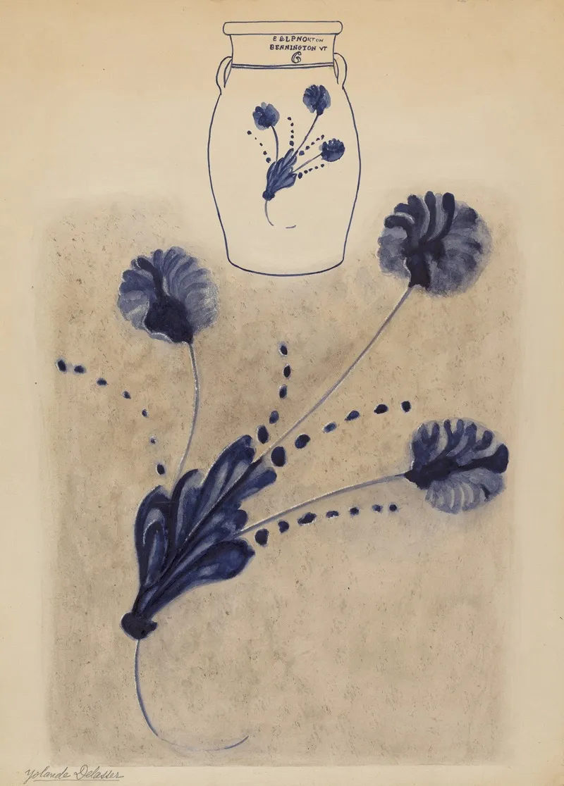 Churn 26 by Yolande Delasser - Canvas Print