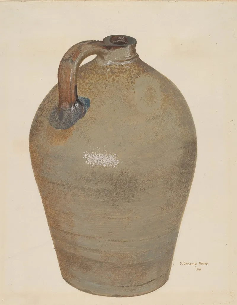 Cider Jug by Jerome Hoxie - Canvas Print
