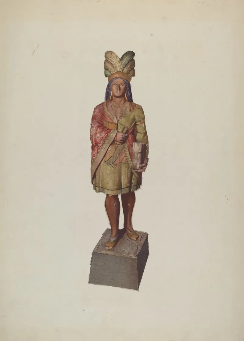 Cigar Store Indian 102
