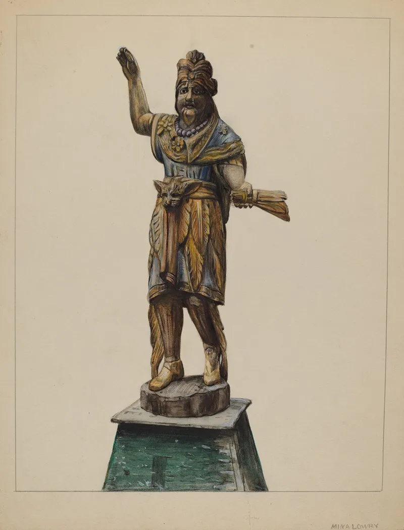Cigar Store Indian 118