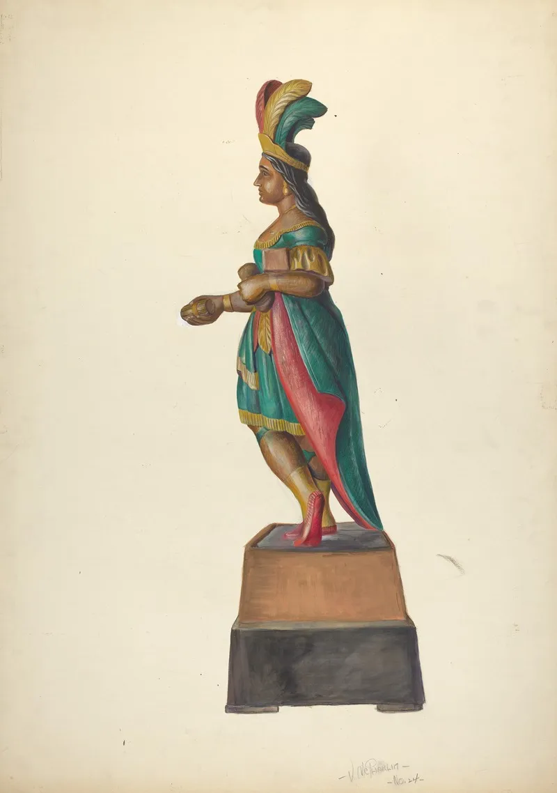 Cigar Store Indian 156