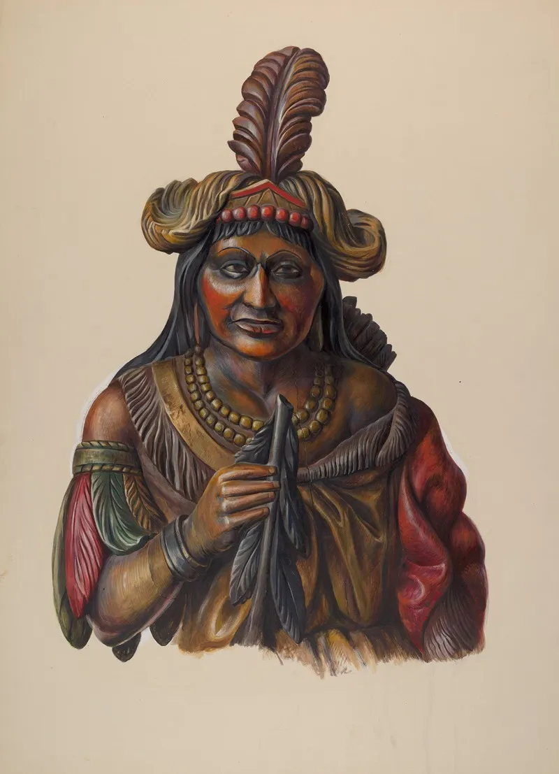 Cigar Store Indian 185
